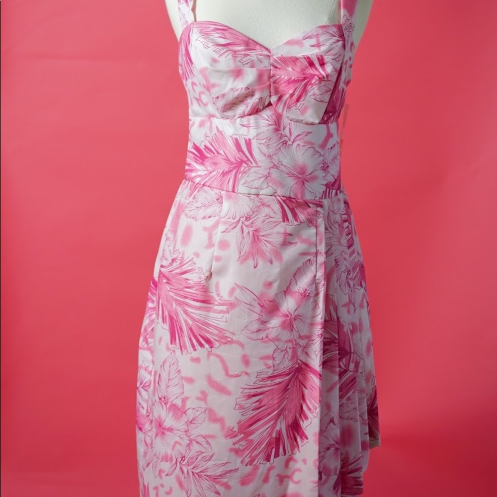 Dapper Day Hibiscus Bloom Sonia Sarong Dress